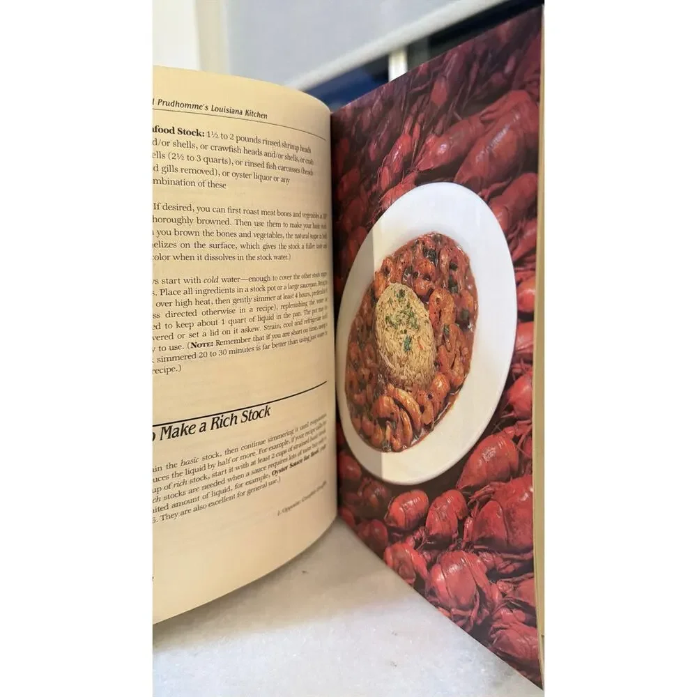 Chef Paul Prudhomme’s Louisiana Kitchen (1984, Hardcover with Dust Jacket)